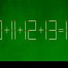 Provocare IQ pentru genii: În cât timp poți corecta ecuația 10+11+12+13=14 prin mutarea unui singur băț de chibrit