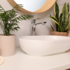 5 Stiluri de design de baie în care poți integra un lavoar pe blat