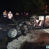 Accident în care au fost implicate două autoturisme, soldat cu șapte răniți, în Gorj. Un bărbat a rămas încarcerat