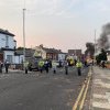 Confruntări violente în timpul unui priveghi pentru copiii uciși în atacul cu cuțitul din orașul britanic Southport. 39 de polițiști au fost răniți