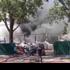 Incendiu de amploare la o hală de depozitare a deșeurilor din Satu Mare. Au fost solicitate echipaje de pompieri din Maramureș și Bihor