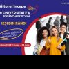Învățământ privat gratuit pentru cei mai buni viitori studenți la Universitatea Româno-Americană