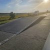 O bucată de asfalt s-a ridicat pe drumul naţional dintre Bălţi şi Chişinău din cauza caniculei
