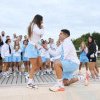 Un sportiv argentinian și-a cerut în căsătorie iubita, aflată și ea în delegația de la JO 2024, la fotografia de grup din Satul Olimpic