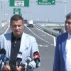 Ciolacu și Grindeanu au inaugurat 10 kilometri de autostradă astăzi