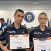 Polițiști din Săbăoani premiați de IPJ Neamț cu diplome de merit