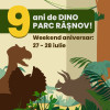 9 ani de Dino Parc Râșnov. Surprize gigantice şi activități distractive pentru cei mici