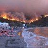 Alertă în Turcia și Grecia: incendiile mistuie totul în cale! Flăcările au ajuns aproape de hoteluri