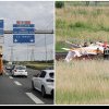 Tragedie în apropierea Parisului! Un avion s-a prăbușit pe o autostradă din Franța: trei morți