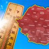 Îngrozitor de cald în România! 126 de recorduri de caniculă în țara noastră, inclusiv Capitala