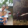 O primăriță din Buzău stinge un incendiu cu mâinile ei