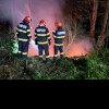 Incendiu în satul Goiești, din comuna Vidra. Au intervenit pompierii din Câmpeni