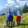 Trei elevi militari din Alba Iulia au participat la o tabără în Munții Bucegi, alături de elevi din Italia și Letonia