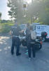 Cercetat de polițiști pentru conducerea unei motociclete neînmatriculate și totodată pentru  că nu avea permis 