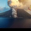 A erupt Vulcanul Stromboli. Imagini spectaculoase + VIDEO