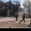 Alertă în Alba Iulia, după ce o țeavă de gaz a luat foc. De la ce a pornit incendiul