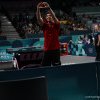JO 2024. Eduard Ionescu, după victoria senzațională la tenis de masă: M-am gândit la mama, că a bătut drumul până aici