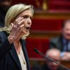 Marine Le Pen îl acuză pe Macron că pregăteşte „o lovitură de stat administrativă” împotriva sa: „Sper să fie doar un zvon”