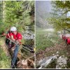 Misiune de salvare de peste 11 ore în Munții Bihor, după ce un turist din Ungaria a căzut în abruptul unei cascade