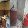 (foto) Explozie în capitală: Un bărbat s-a ales cu arsuri grave, după ce a aprins un chibrit lângă o butelie de gaz defectă
