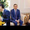 Mihai Popșoi, întrevedere cu Dmitro Kuleba și Luminița Odobescu: Oficialii, întruniți la a treia reuniune a Trilateralei Moldova-România-Ucraina