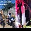 (video) Lacrimi și durere la Dobrogea: Băiatul de 18 ani, mort în accidentul de la Botanica, a fost condus pe ultimul drum cu un marș al motocicletelor