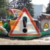 (video) Un copil de 8 ani a căzut de pe un carusel, la Bălți: La scurt timp de la nenorocire, toboganul a fost redeschis