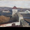 „Turnul Cizmarilor”, lucrare realizată de pictorul Hermann Meuselbach, exponatul lunii iulie 2024 la Muzeul Municipal „Ioan Raica” Sebeş