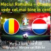 Meciul România – Olanda se vede cel mai bine în centrul Râmnicului!