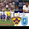 NK Maribor – “U” Craiova 2-0 / Costel Gâlcă: “Un rezultat decepţionant”