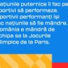 România va participa cu peste 100 de sportivi calificați la Olimpiada de la Paris
