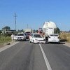 ACTUALIZARE: Coliziune între un camion şi un autoturism în zona Romaniţa. Traficul este blocat. VIDEO