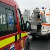 Grav accident la Sarasău. Impact între tractor, un autoturism și un microbuz, trei persoane rănite
