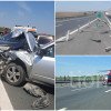 Două accidente pe Autostrada A1, în apropiere de Topolovățu Mare. Copil dus la spital cu elicopterul SMURD