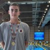 Dublu medaliat la Cupa României de înot