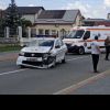 Accident rutier între o autospecială de poliție și un autoturism. 2 minori au fost transportați la spital!
