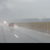 ATENȚIE: trafic îngreunat pe Autostrada A3 între Câmpia Turzii și Nădășelu din cauza vremii!