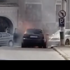 Pompierii turdeni au intervenit la un INCENDIU auto pe strada Mihai Eminescu, Turda