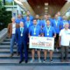 Handbaliștii de la USV au fost premiați pentru titlul continental cucerit în Ungaria