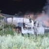 Incendiul de la gospodăria din Dumbrăveni a fost provocat de copiii care s-au jucat cu focul