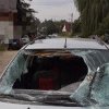 Accident șocant în Neamț! Pieton lovit de o mașină, a intrat prin parbriz în autoturism