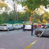 FOTO Accident grav în Capitală: Doi copii au fost spulberați de o mașină în parcarea unui parc - Șoferul a fugit