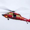 FOTO Incendiu de pădure din Mehedinți: Prima misiune a elicopterelor Black Hawk