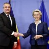 Marcel Ciolacu și Nicolae Ciucă o felicită pe Ursula von Der Leyen pentru recâștigarea mandatului de președinte al CE