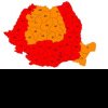 Meteorologii au emis cod roşu și portocaliu de caniculă extremă în trei sferturi din ţară (hartă)