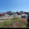 Accident pe DN 1 la Șelimbăr, Sibiu. Două mașini lovite, patru persoane au avut nevoie de îngrijiri medicale. Trafic îngreunat