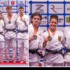 FOTO: Judoka Laura Bogdan și Alexandru Sibișan de la CS Unirea, medalii de argint și bronz la Cupa Europeană de Juniori