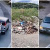 FOTO: Un bărbat care a aruncat deșeuri între Aiudul de Sus și Măgina, amendat de Poliția Locală. Cum a fost identificat