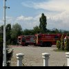 VIDEO ȘTIREA TA: Incendiu în zona hotelului Tara din Alba Iulia: Un tomberon cu deșeuri menajer ar fi luat foc