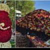 VIDEO Ziua Rozelor 2024, la Ciumbrud. Atracțiile evenimentului: o vază uriașă și un buchet imens, realizate din mii de trandafiri